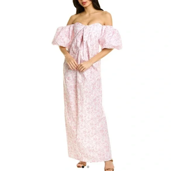 caroline constas dress CAROLINE CONSTAS Ivette Dress | White | Size M